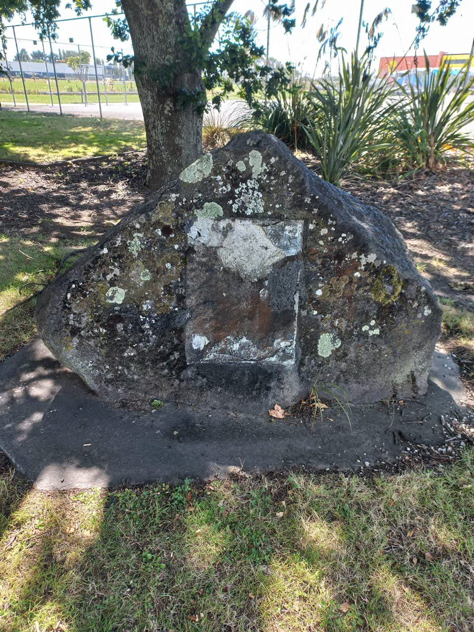 The photograph attached to this parks report