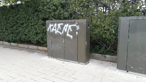 Graffiti, a report photo