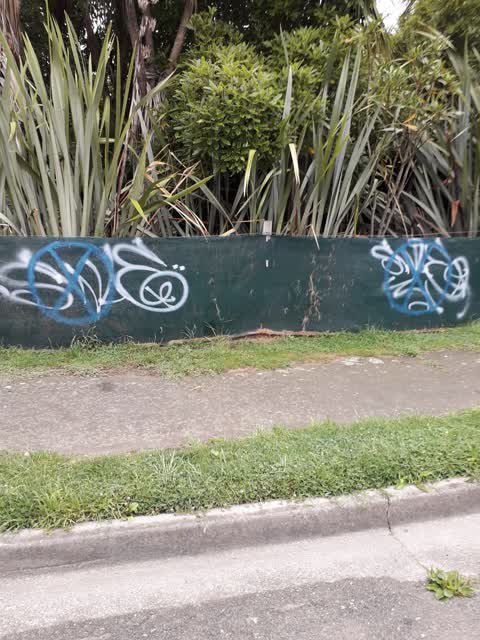 Graffiti, a report photo