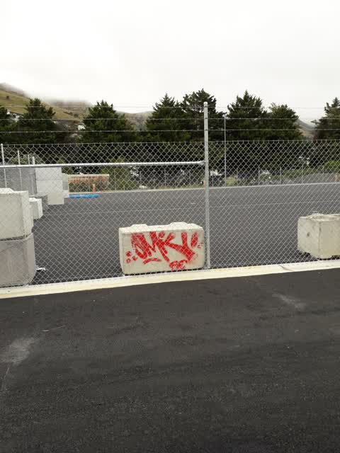 Graffiti, a report photo