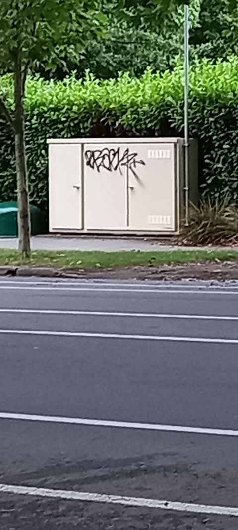 Graffiti, a report photo