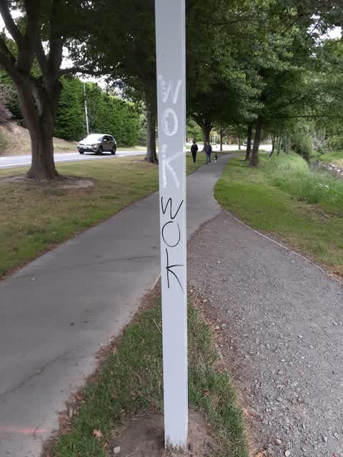 Graffiti, a report photo