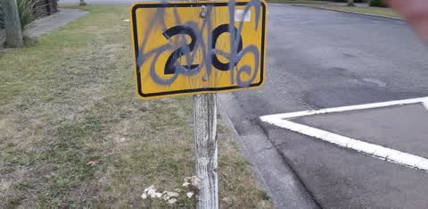 Graffiti, a report photo
