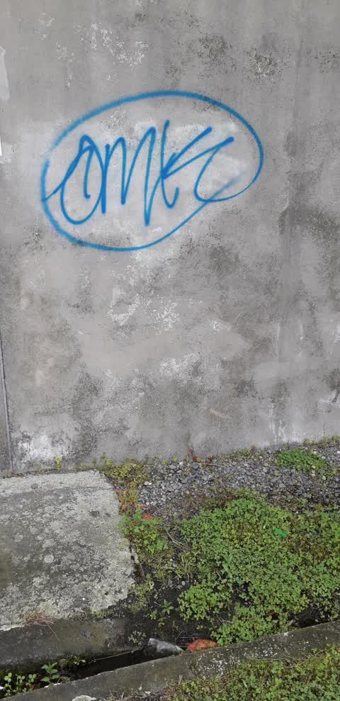 Graffiti, a report photo