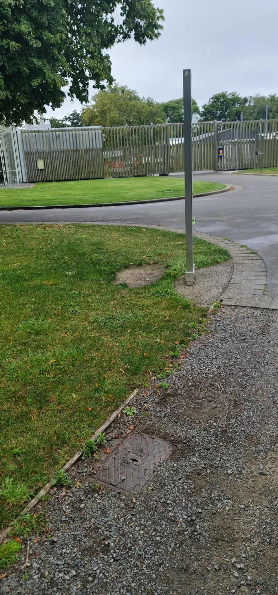 The photograph attached to this water supply report
