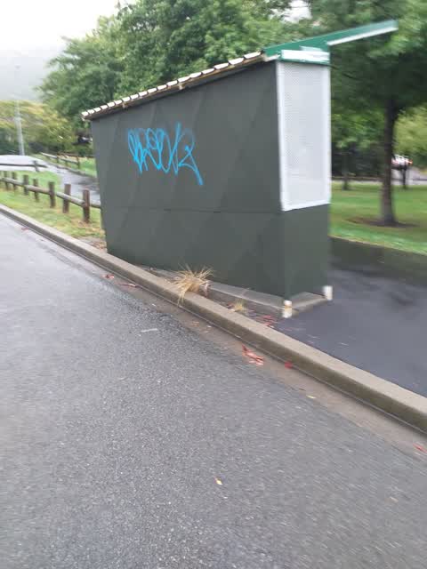Graffiti, a report photo