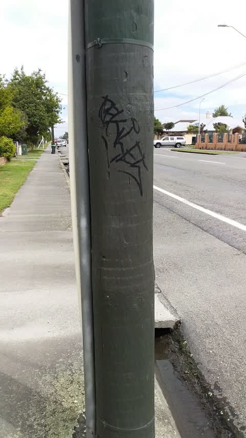 Graffiti, a report photo