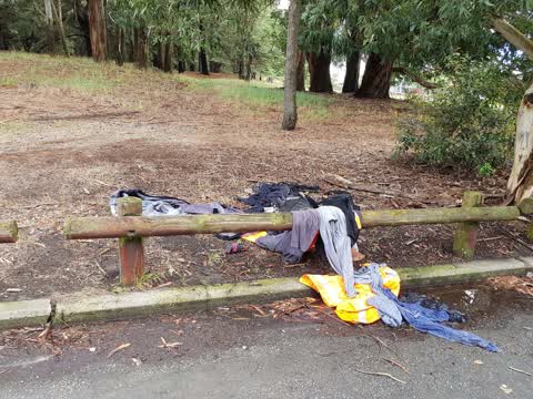 Rubbish/Recycling, a report photo