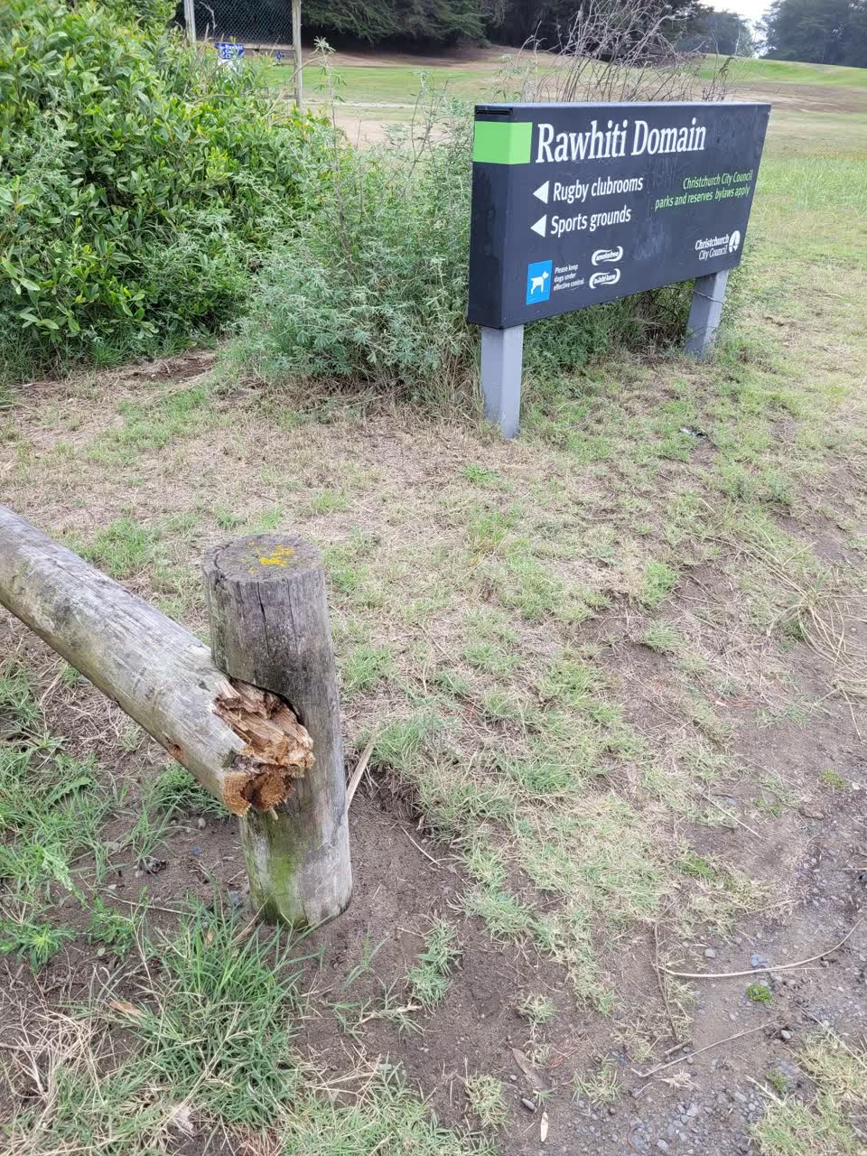 The photograph attached to this parks report