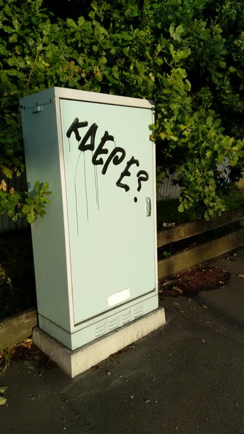 Graffiti, a report photo