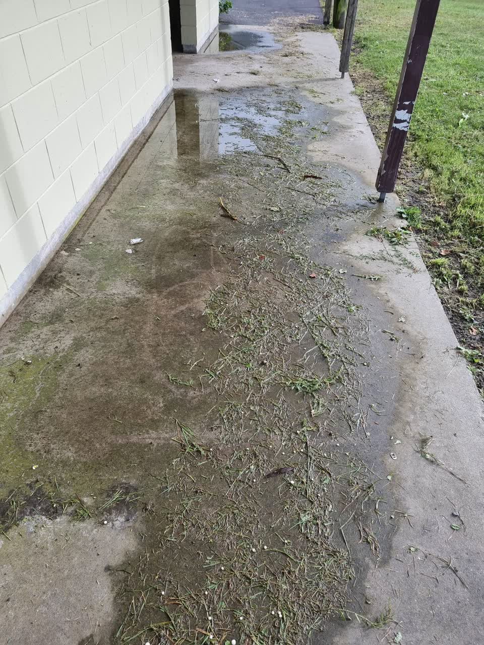 The photograph attached to this parks report