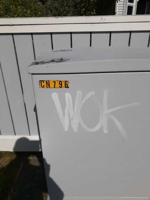 Graffiti, a report photo