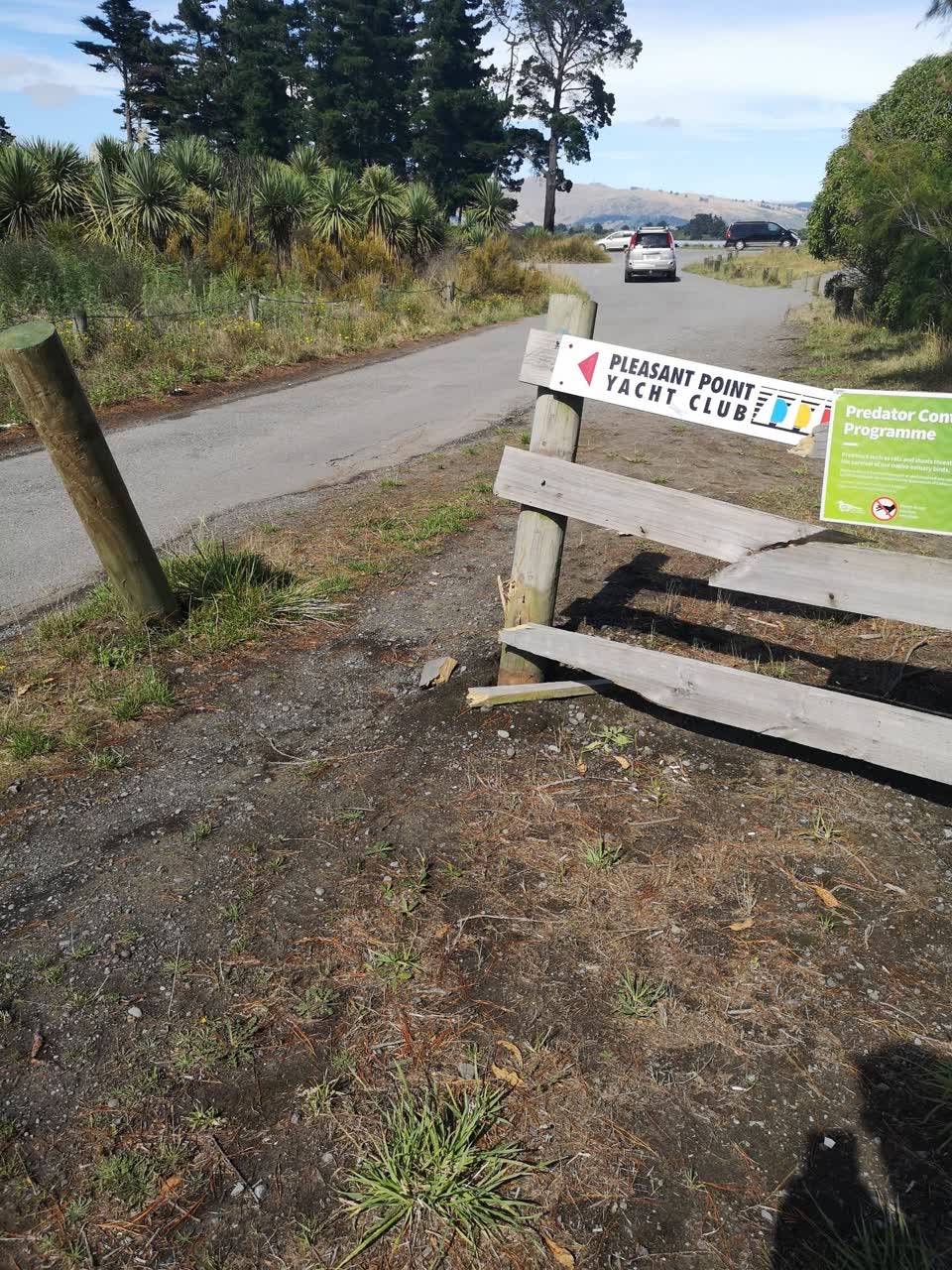 The photograph attached to this parks report