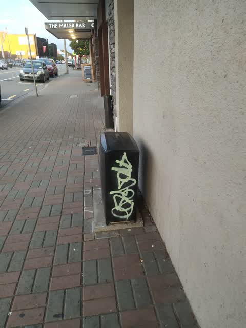 Graffiti, a report photo