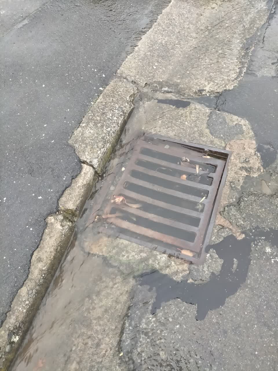 The photograph attached to this wastewater/stormwater report