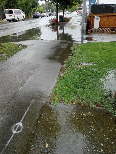 Flooding, a report photo