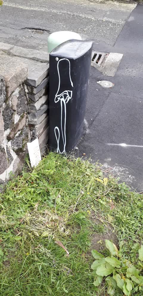 Graffiti, a report photo