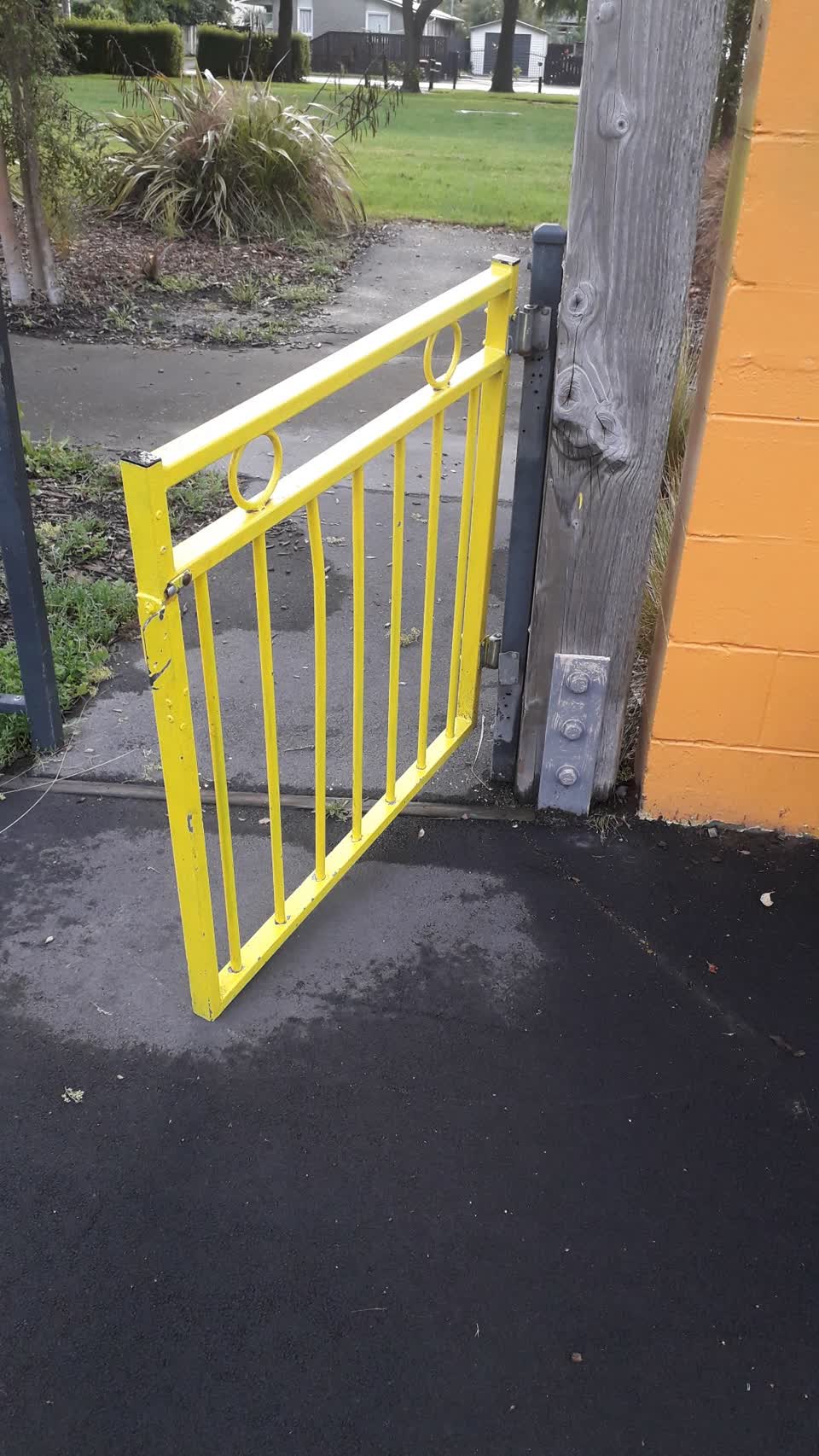 The photograph attached to this parks report