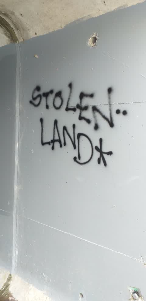 Graffiti, a report photo