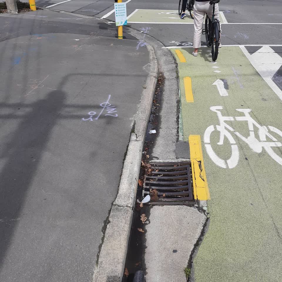 The photograph attached to this wastewater/stormwater report