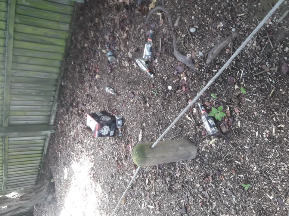 The photograph attached to this parks report