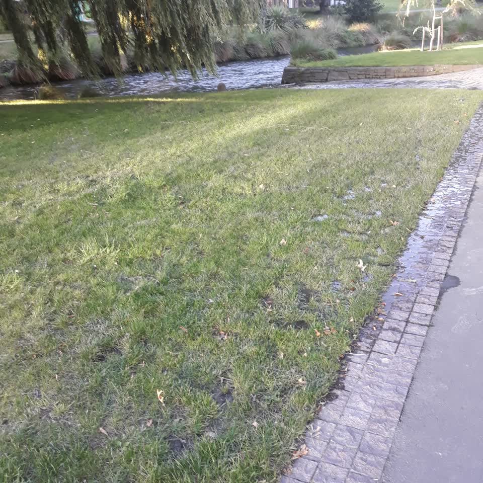 The photograph attached to this water leak report