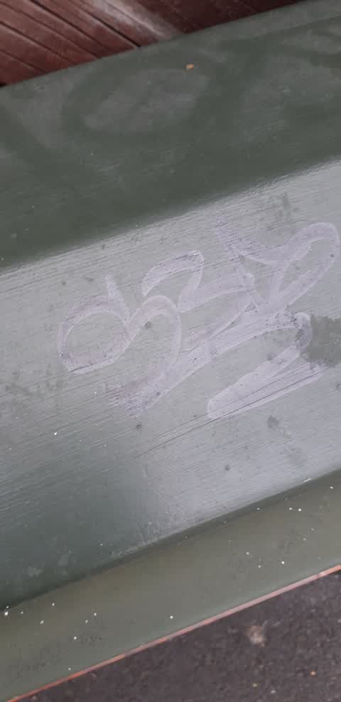 Graffiti, a report photo