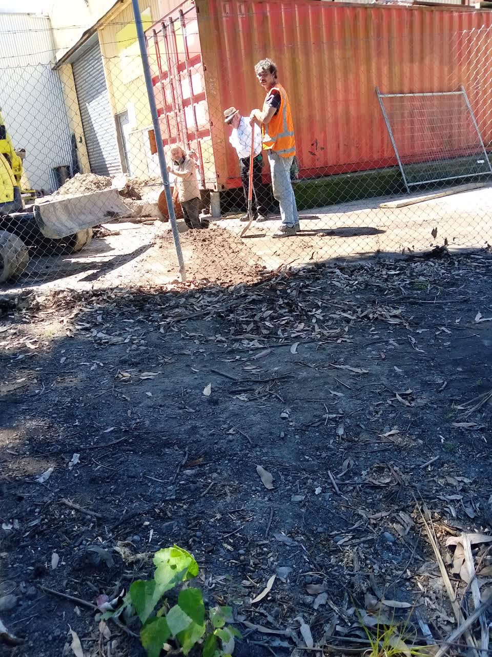 The photograph attached to this wastewater/stormwater report