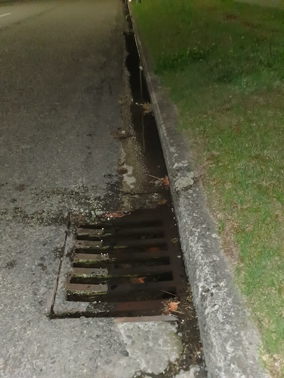 The photograph attached to this sewer - leak / blockage report