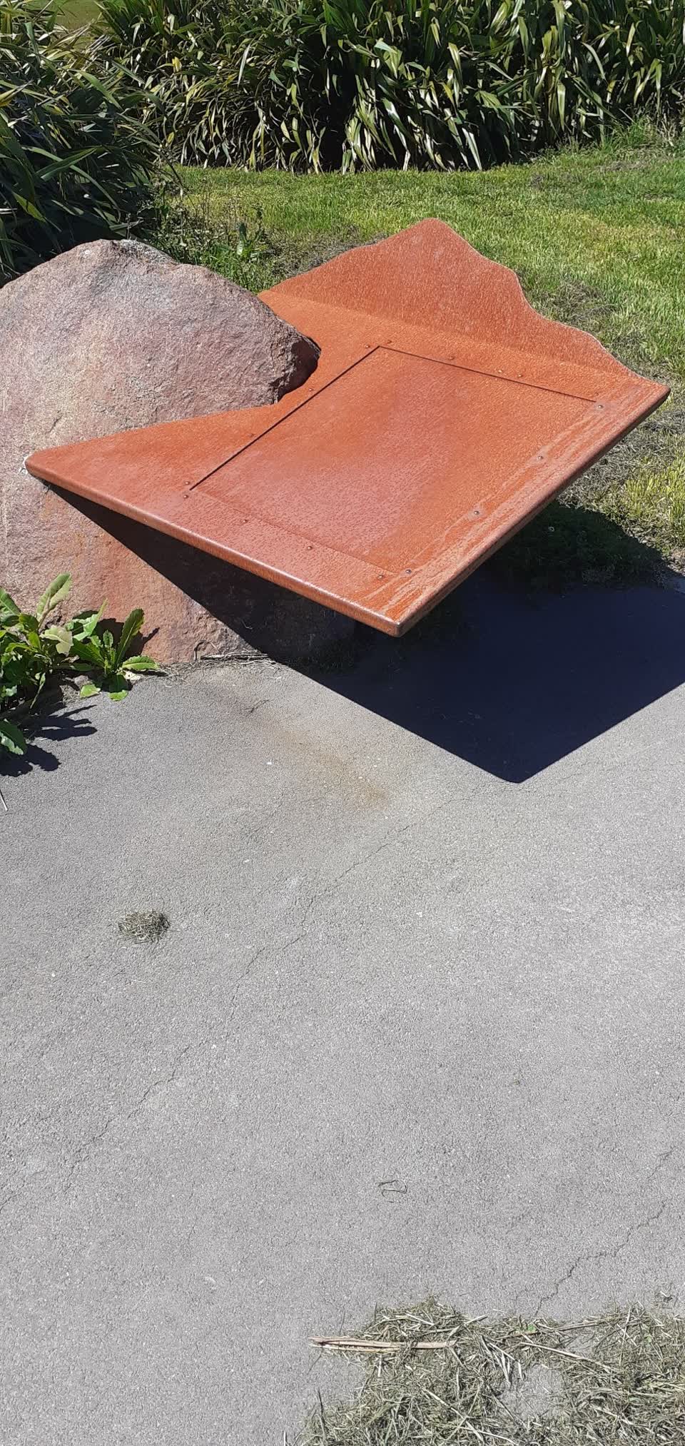 The photograph attached to this parks report