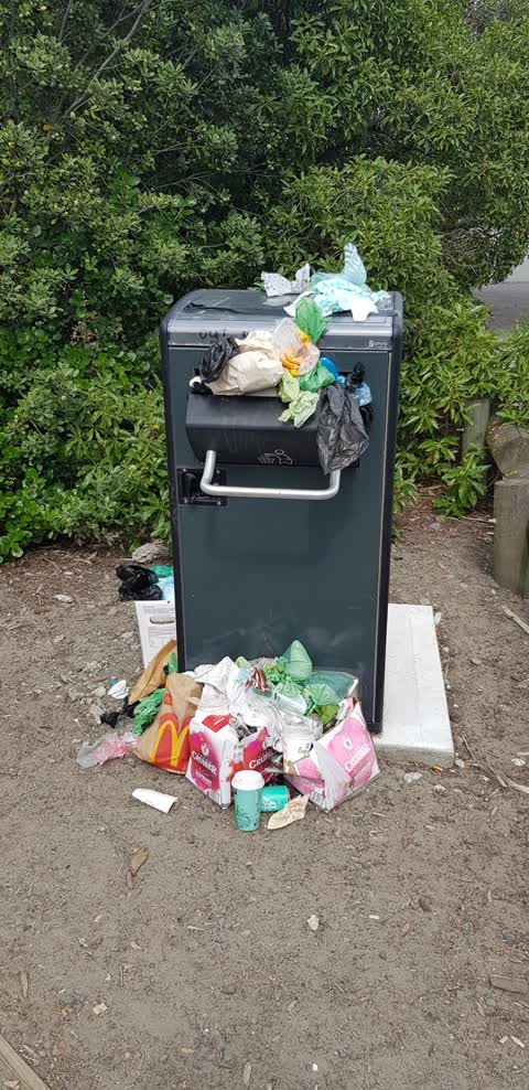 Rubbish/Recycling, a report photo