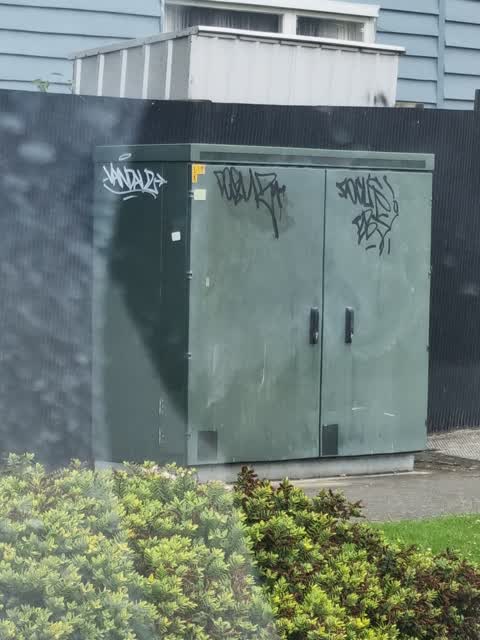 Graffiti, a report photo