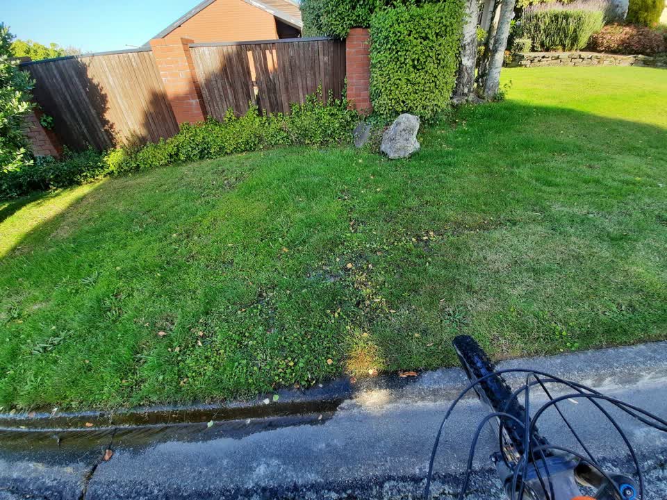 The photograph attached to this water leak report