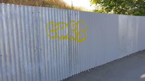 Graffiti, a report photo