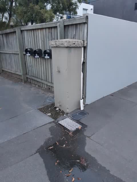 Water Leak, a report photo