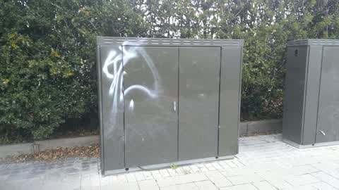 Graffiti, a report photo