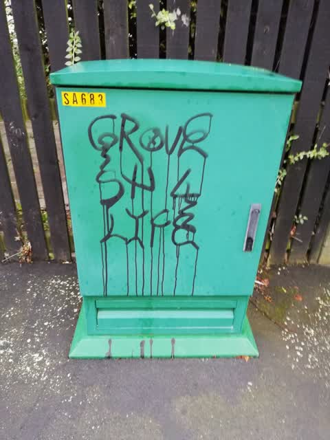 Graffiti, a report photo
