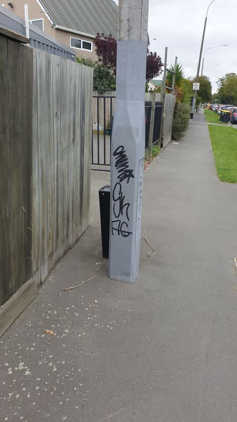 Graffiti, a report photo