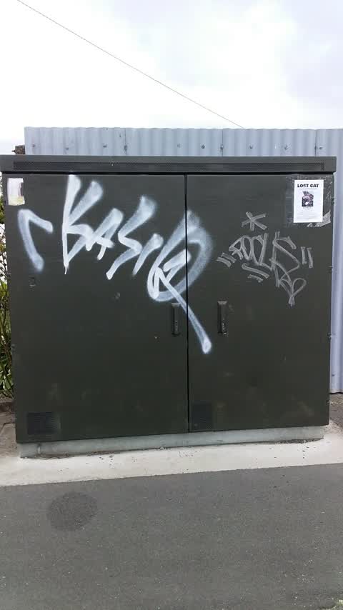 Graffiti, a report photo