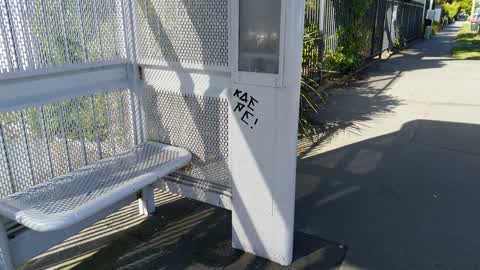 Graffiti, a report photo
