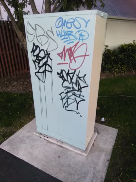 Graffiti, a report photo