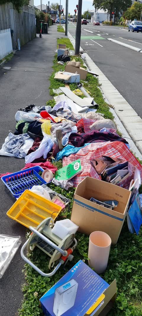 Rubbish/Recycling — a report photo