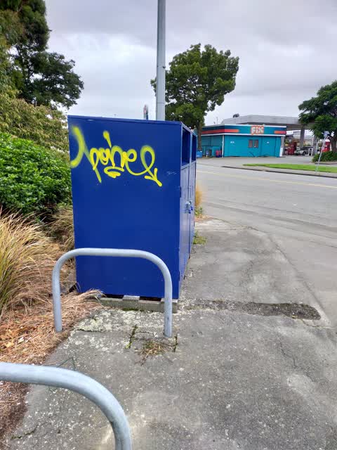 Graffiti — a report photo