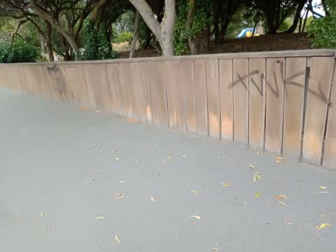 Graffiti, a report photo