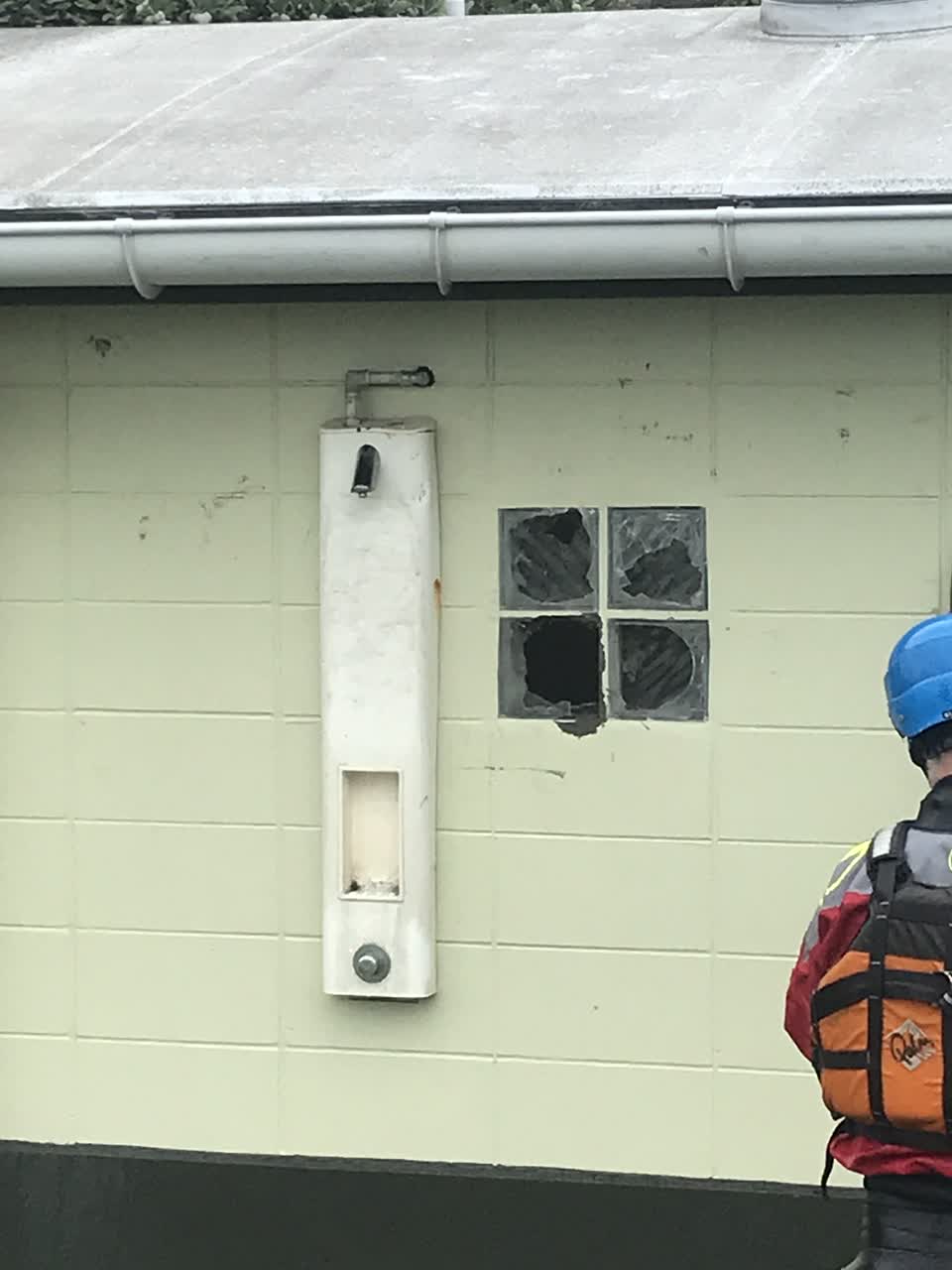 The photograph attached to this parks report