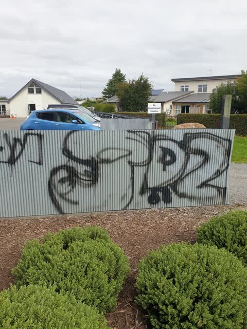 Graffiti — a report photo