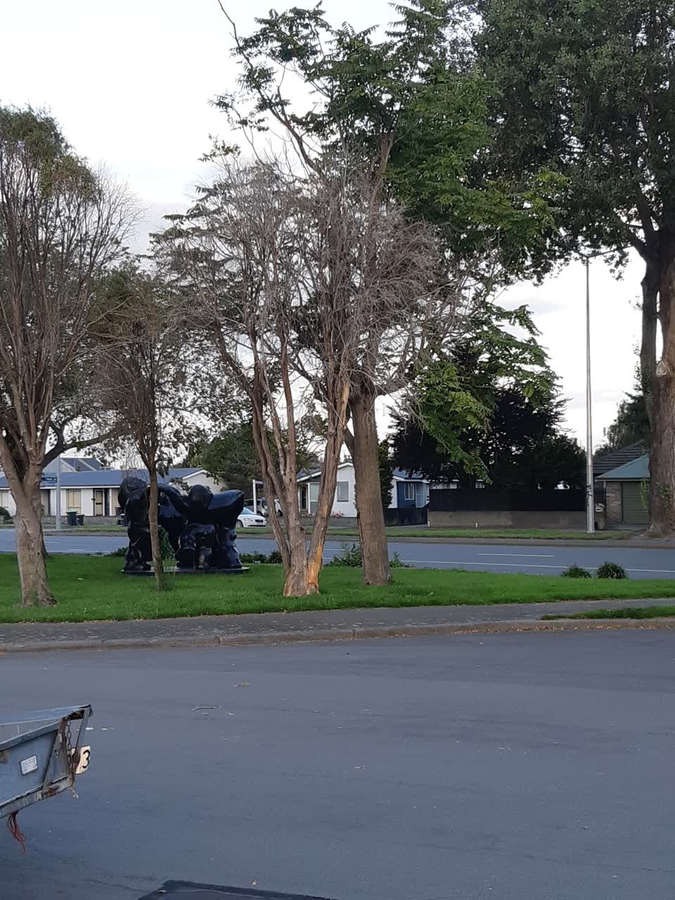 The photograph attached to this parks report