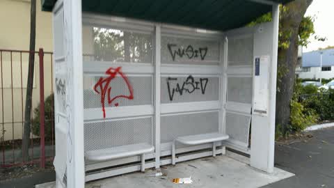 Graffiti, a report photo