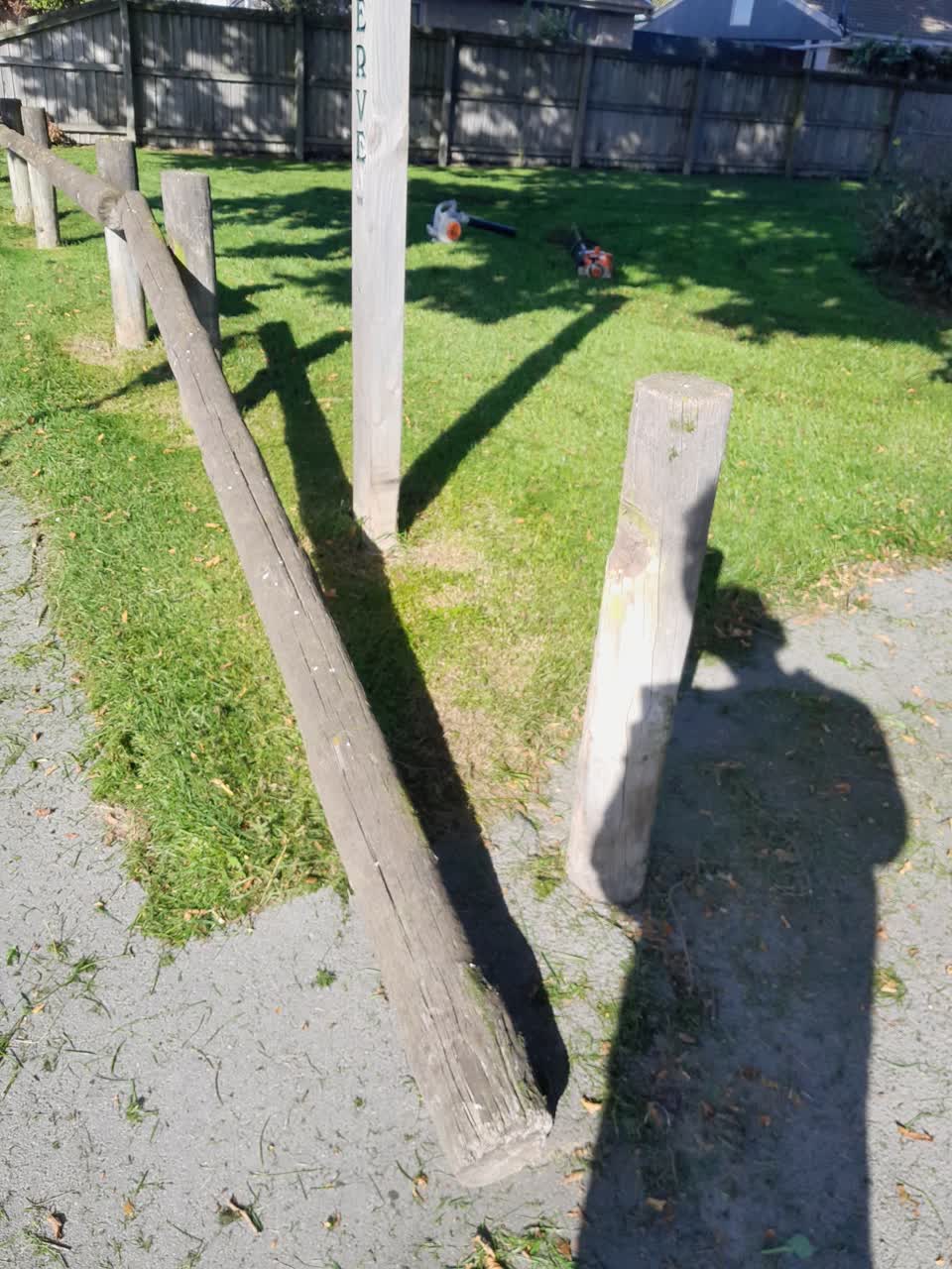 The photograph attached to this parks report