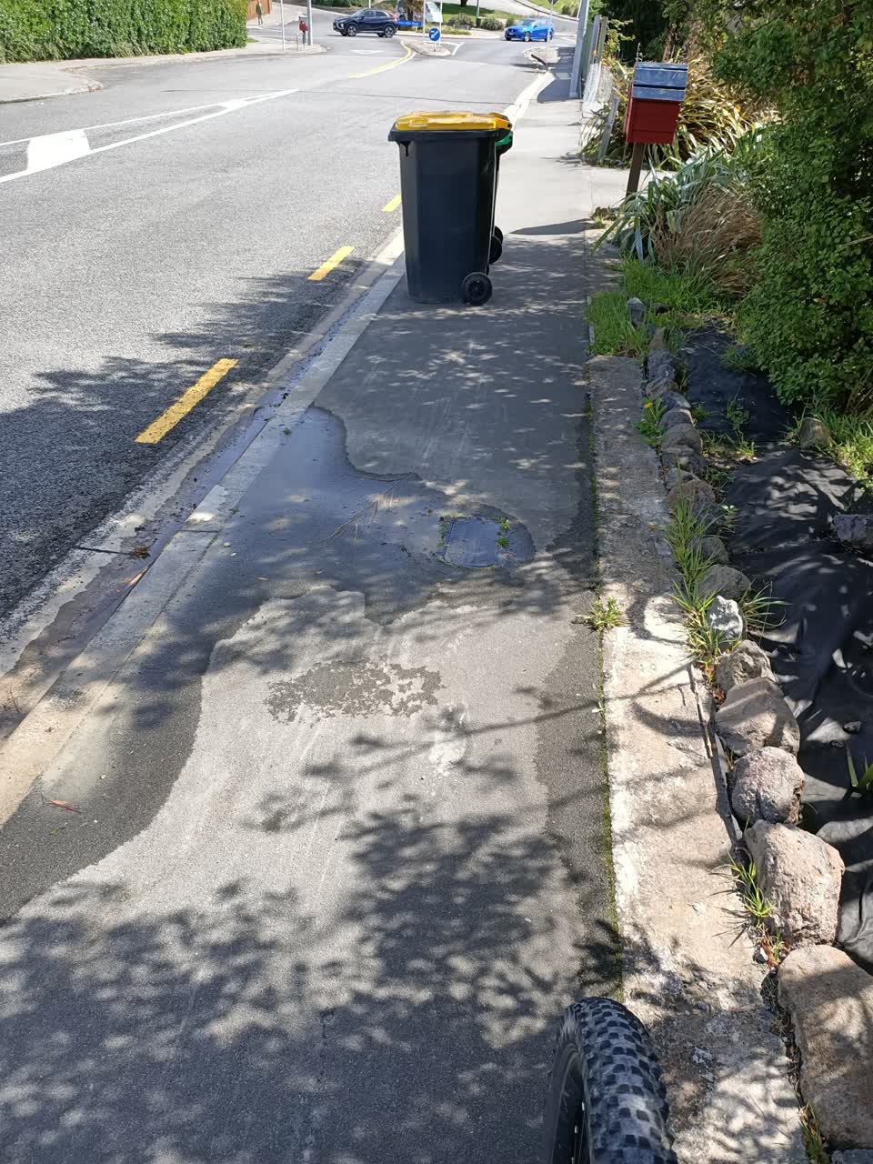 The photograph attached to this water supply report